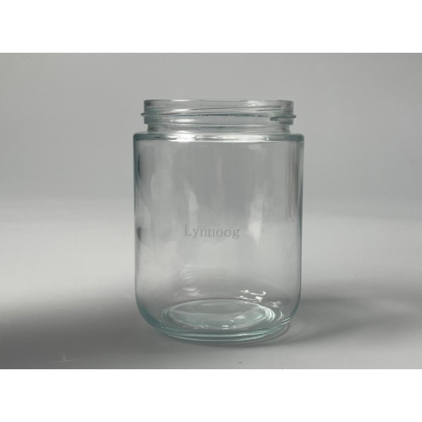 Lynnoog Glass Wide Mouth Jars Storage Jars BPA Free Lead Free Regular Mouth Mason Canning Jars